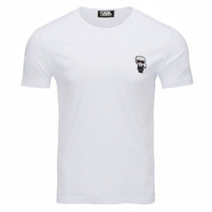 Karl Lagerfeld t-shirt koszulka męska biała S