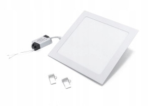 Panel Led Gere Podtynkowy Plafon Kwadrat 18w 4500k