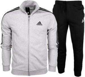 Dres Męski Komplet Dresowy Adidas Bawełna Roz M 38
