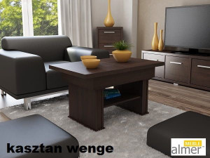 Ławostół Stół Ława L25 rozkładana 100(+40)x60 w.60(+15)