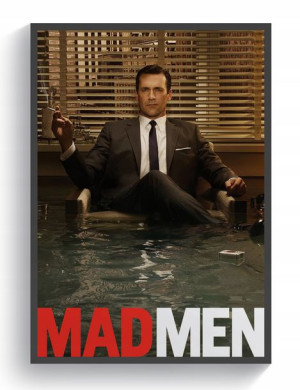 MAD MEN Don Draper plakat 40x60cm Premium