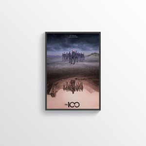 the 100 plakat 40x60 obraz serial plakat