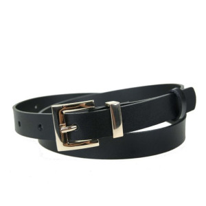 Pasek damski black