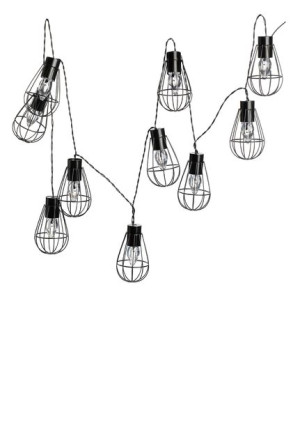 Lampki solarne, ozdobne, 4 m, loft