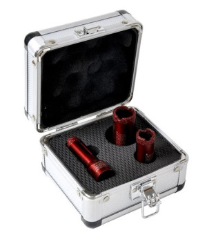 Otwornice diamentowe 16mm, 20mm, 25mm M14 zestaw