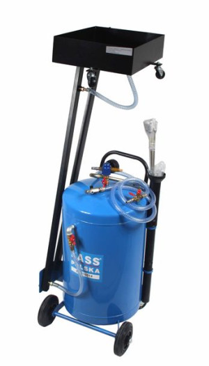Wysysarka oleju 80 l + 24 l, z regulowanym ramieniem