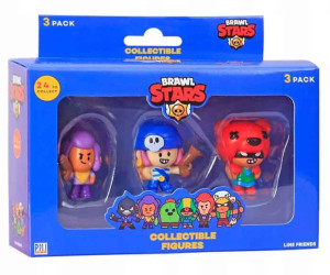 BRAWL STARS Zestaw 3 Figurek Wzór 1