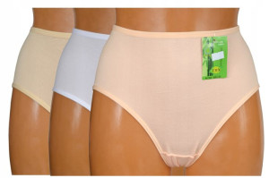 jednokolorowe majtki damskie 3 sztuki L/XL 86704
