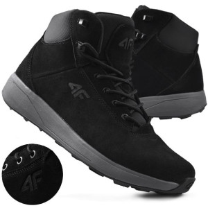 Buty Zimowe Męskie 4F Element skórzane (FWINM013 20) - 43