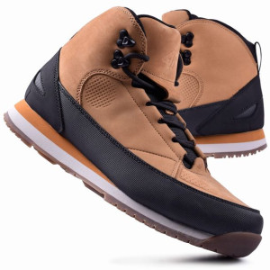 Buty Męskie Zimowe 4F Hiker skórzane (FWINM011 82) - 44