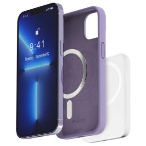 Etui PURO ICON MAG MagSafe Apple iPhone 14/13 (Tech Lavender)