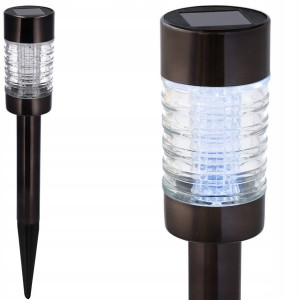 LAMPA SOLARNA ogrodowa zewnętrzna LED z czujnikiem