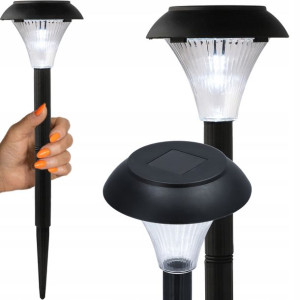 LAMPA SOLARNA ogrodowa zewnętrzna LED z czujnikiem