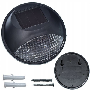 LAMPA SOLARNA kinkiet ogrodowa zewnętrzna LED