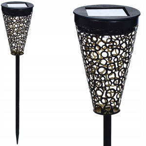 LAMPA SOLARNA ogrodowa LED zewnętrzna mocna czujni