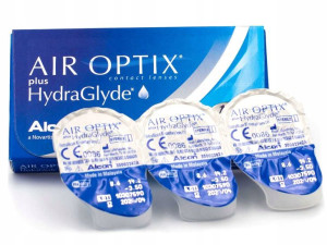 AIR OPTIX plus HydraGlyde 3szt b -12,00 8.6