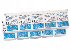 1-day Acuvue Moist 10szt +4,00 9.0