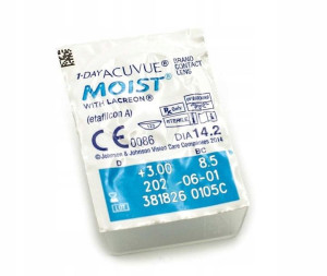 1-day Acuvue Moist 10szt +3,25 9.0