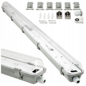 Oprawa Hermetyczna LED Do Garażu 1x120 Blacha IP65