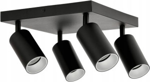 Lampa Sufitowa Szyna Kinkiet Spot 4xGU10 SILVER