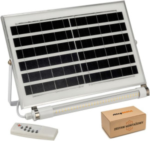 Lampa Ogrodowa Panel Solarna S8 LED 1280lm = 85W