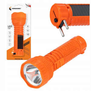 Latarka Akumulatorowa Solarna LED MOCNA