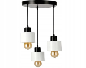 Lampa Wisząca LED Do Pokoju REGULOWANA 3XE27
