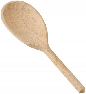 Łyżka Do Mieszania Z Drewna Bukowego 8'' 15cm