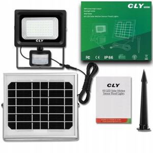 Lampa elewacyjna CLY 6000 lm zasilanie solarne