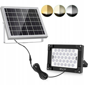 Lampa elewacyjna CLY 300 lm zasilanie solarne