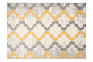 Dywan nowoczesny C941A WHITE/YELLOW LAZUR 1.20x1.70