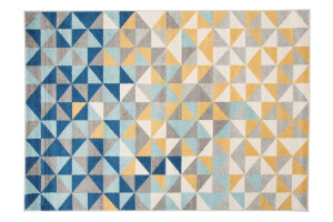 Dywan nowoczesny C943C DARK_GRAY/NAVY LAZUR 2.40x3.30