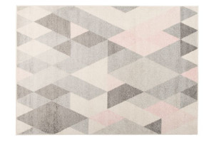 Dywan nowoczesny C946B GRAY/ROSE LAZUR 1.80x2.60
