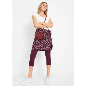 Bonprix Fioletowa Krótka Spódnica Wzór Paisley Mini 40-42 912709