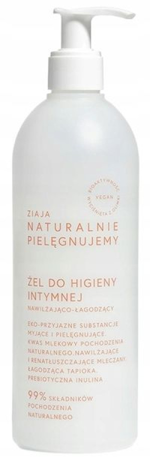 Ziaja Naturalnie pielęgnujemy do higieny intymnej