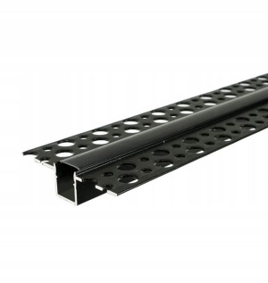 Profil Led Aluminiowy Do Płyt Gipsowych Czarny 1m