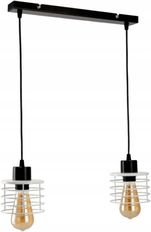 Żyrandol Wiszący Sufitowy LED Regulowany Belka E27
