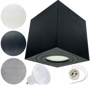 Oprawa Natynkowa Halogenowa Led Ruchoma Gu10 + 7w