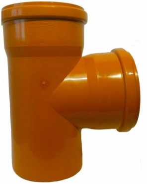 Trójnik kanalizacyjny zewnętrzny PP 160/160/90