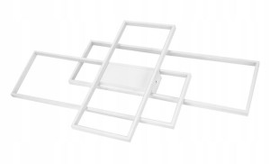Lampa LED sufitowa żyrandol plafon BIAŁA CCT100W