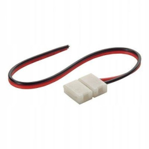 Złączka do taśma LED spinka-kabel 10mm 2pin