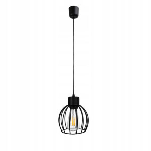 Lampa Wisząca Sufitowa Żyrandol Kula Druciana Led