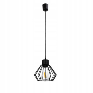 Lampa Wisząca Sufitowa Żyrandol Brylant Led 1xe27