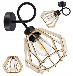 Lampa Wisząca Sufitowa Zawijana Loft Diament