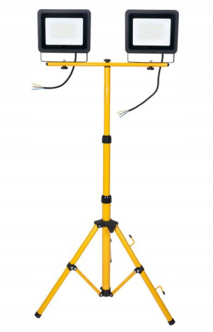 Naświetlacz halogen lampa LED 2x 50W + statyw