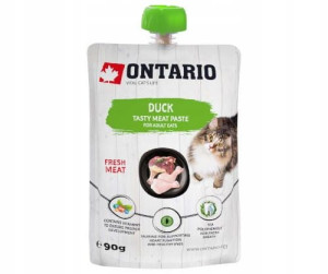 Ontario Pasta Przysmak dla Kotów z Kaczką 90g
