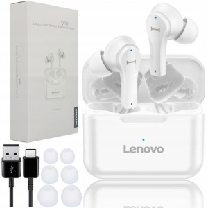 Słuchawki Bluetooth Bezprzewodowe Lenovo Powerbank