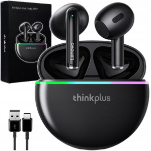 Słuchawki Bezprzewodowe Lenovo Bt V5.2 Wodoodporne