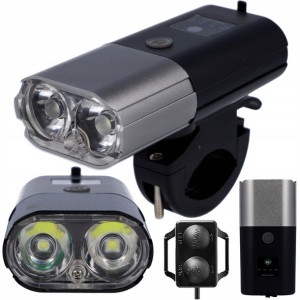 Lampka Rowerowa Przednia Led 1000 Lumenów 4000mah