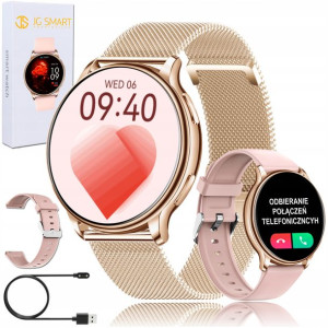 Smartwatch Damski Dla Kobiety Rozmowy Ciśnienie Pl